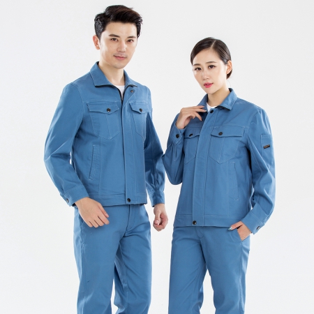 KTGF-210 浅蓝色秋季工作服