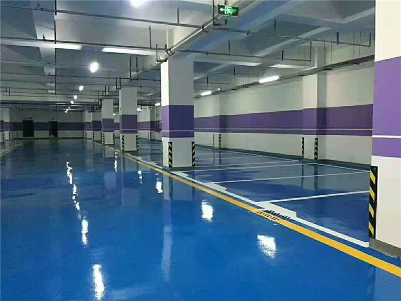 环氧树脂停车场地坪
