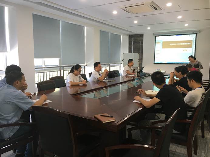 公司顺利举办2015版质量管理体系专题培训活动