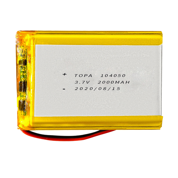 3.7V-103450-2000mAh