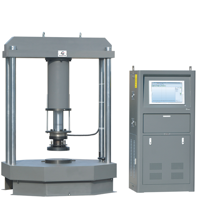 JAW-1000A微机电液伺服井盖压力试验机