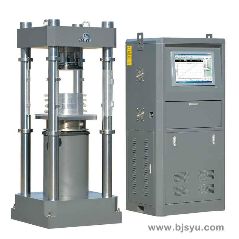 YAW-3000微机电液伺服压力试验机
