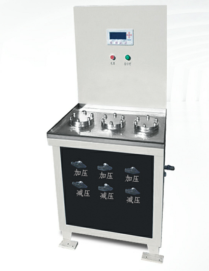 遇水膨胀止水胶抗水压试验机(三试件)