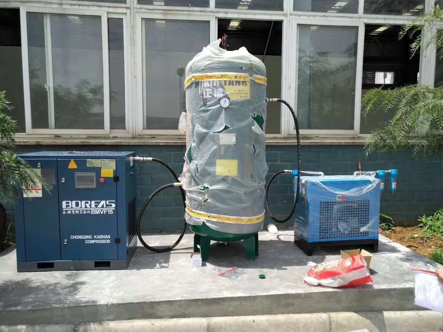 为工厂生产提供源源不断的空气动力