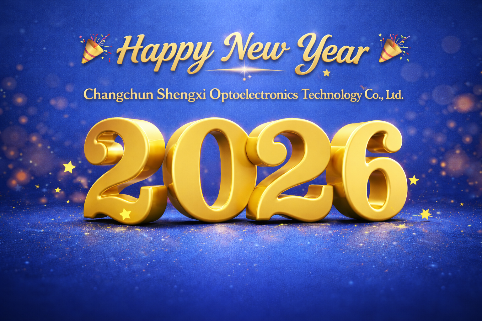 Changchun Shengxi Wishes You a Prosperous Start to 2026!