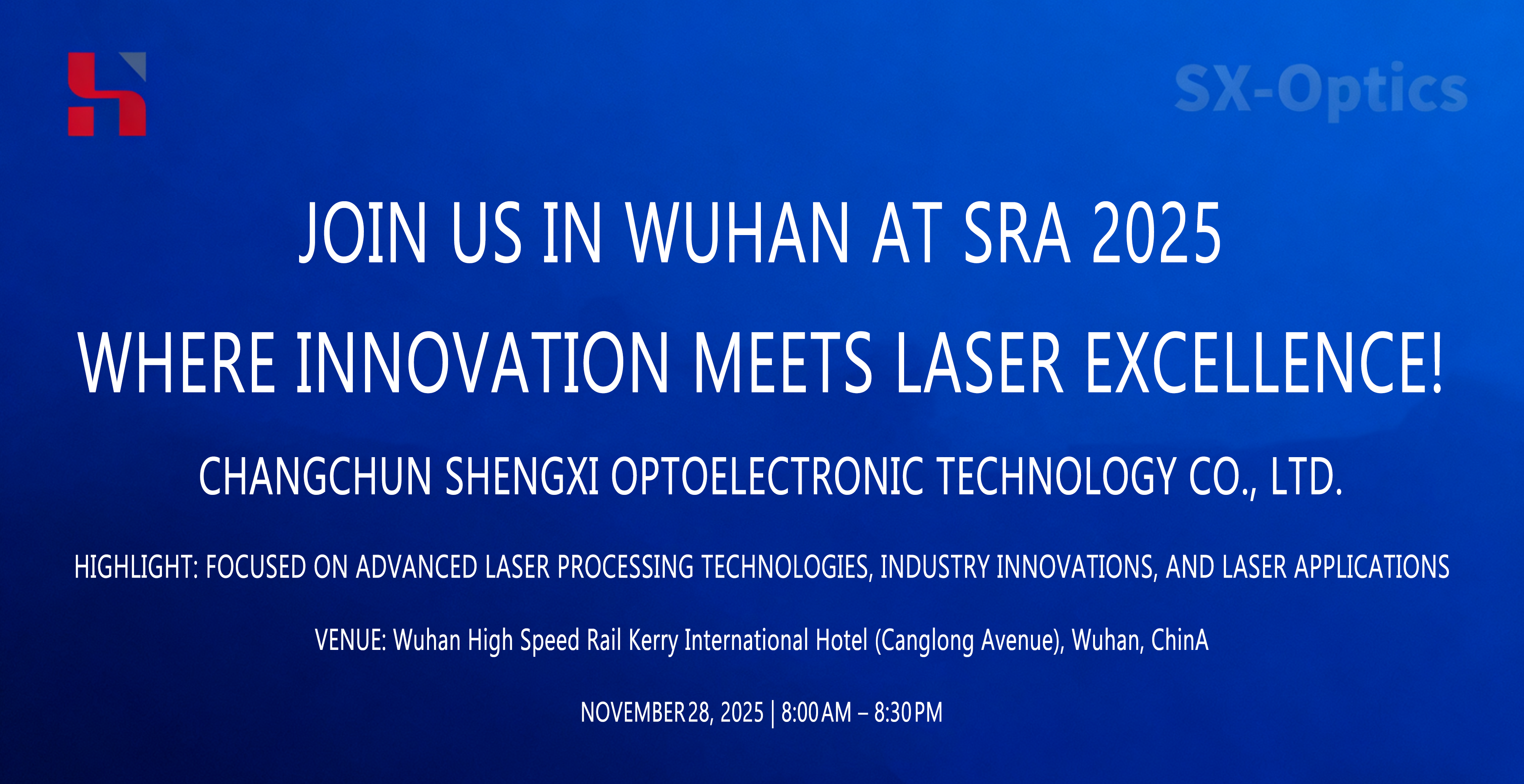 Join Us at the SRA2025 4th China Laser Star Summit & Laser Star Award Ceremony!