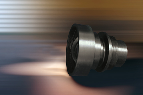 Speed measuring lens