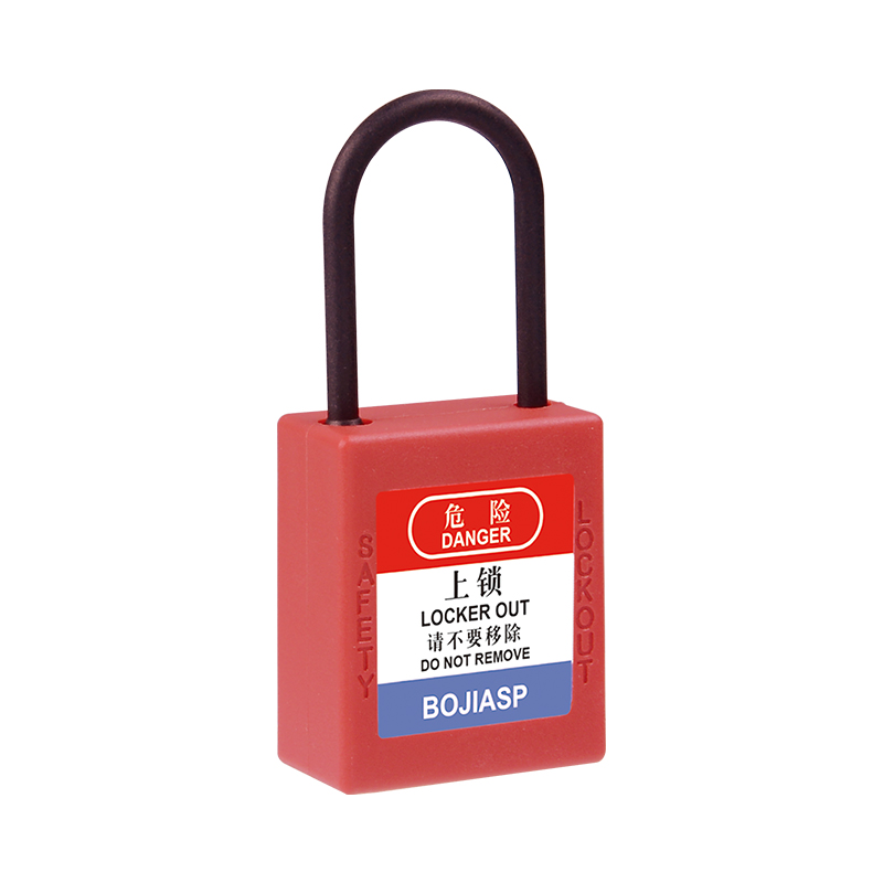BJ38PTX-1 直邊鎖殼工程安全掛鎖 鎖梁直徑4mm