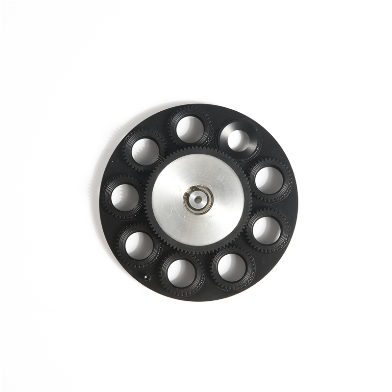 单层旋转图案盘