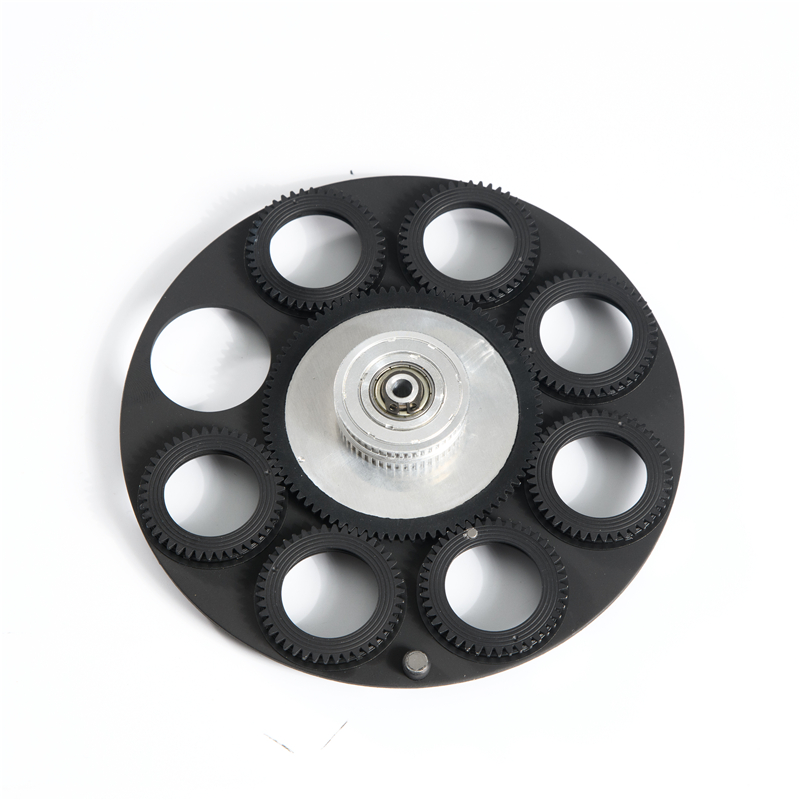 单层旋转图案盘