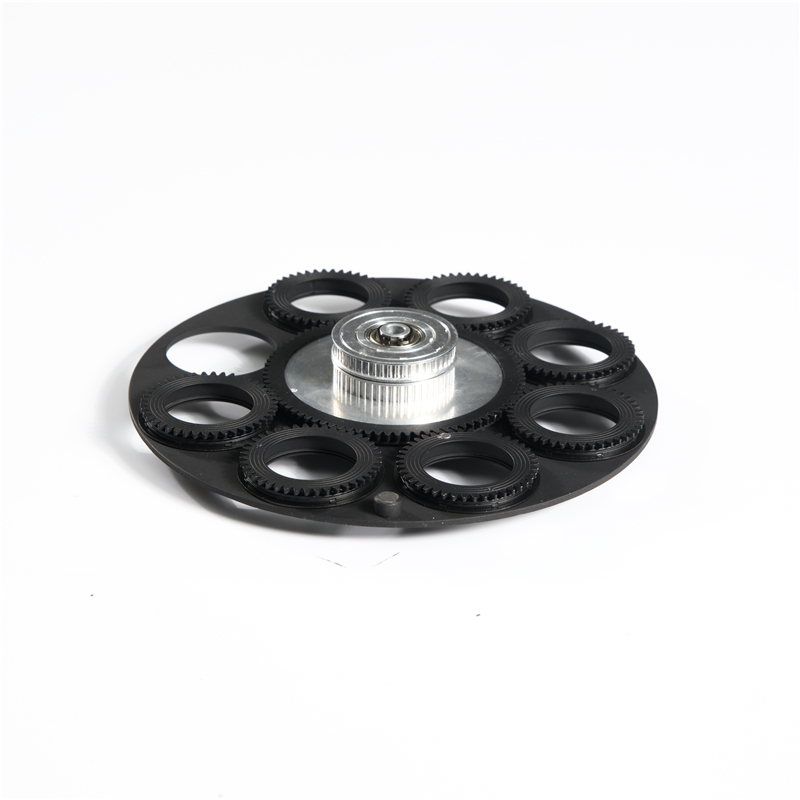 单层旋转图案盘