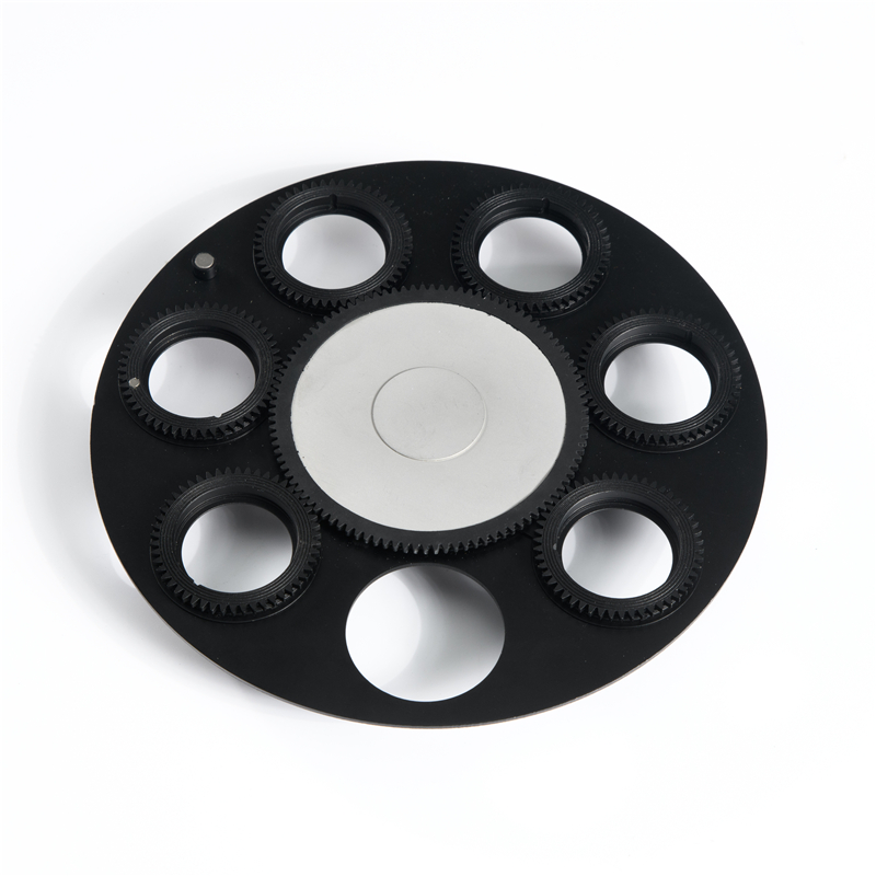 单层旋转图案盘