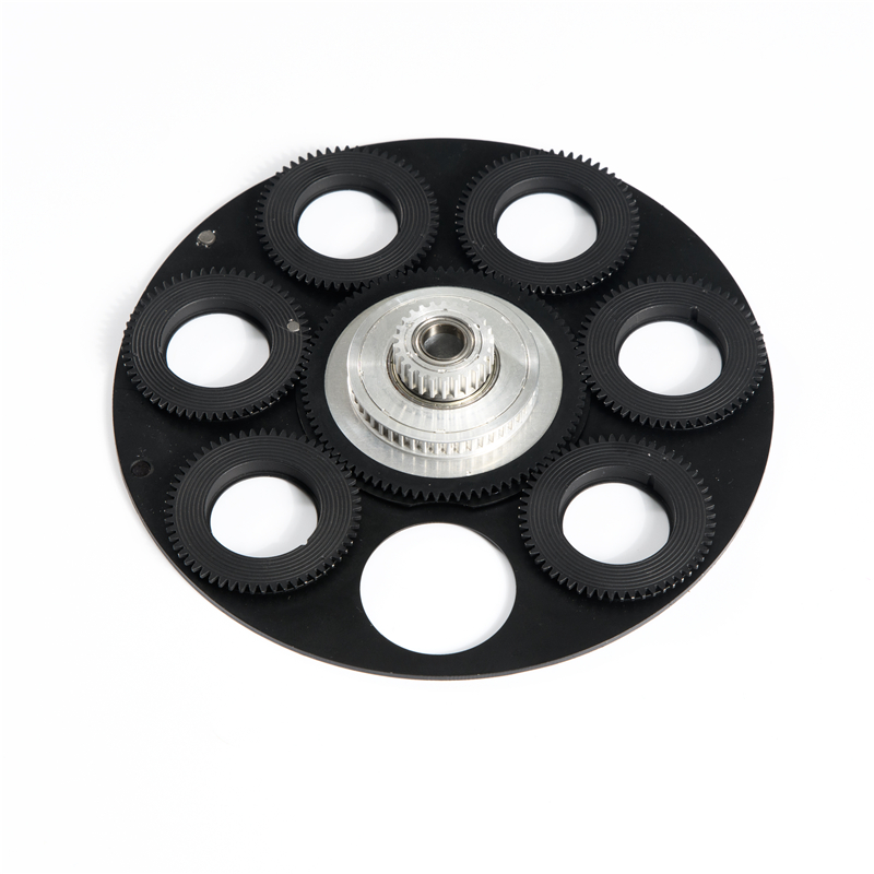 单层旋转图案盘