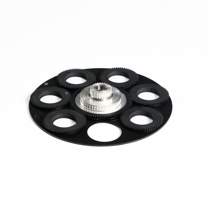 单层旋转图案盘