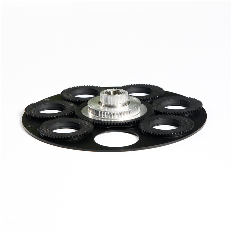 单层旋转图案盘