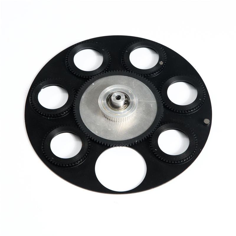 单层旋转图案盘