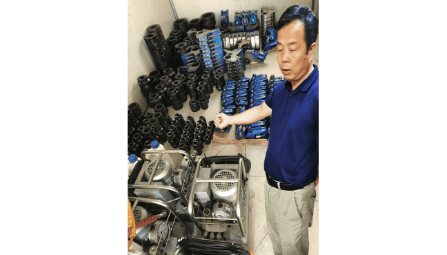 刘达成董事长赴鱼山岛二期法兰完整性管理项目组检查指导工作