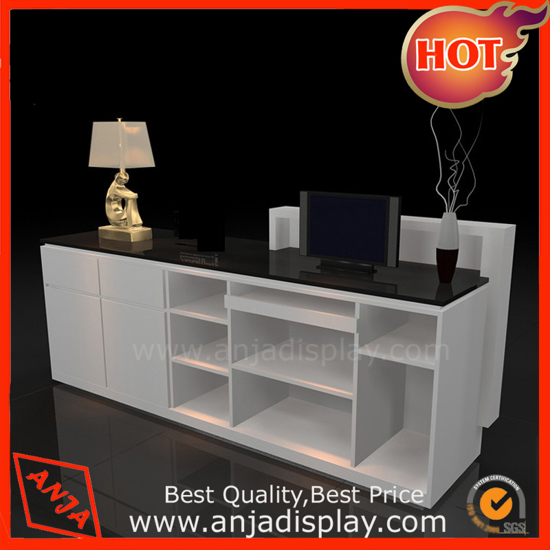 Wooden display counter