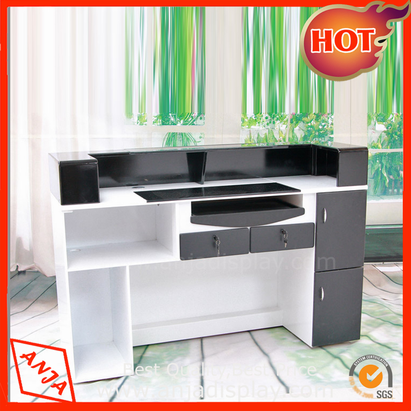 Wooden display counter