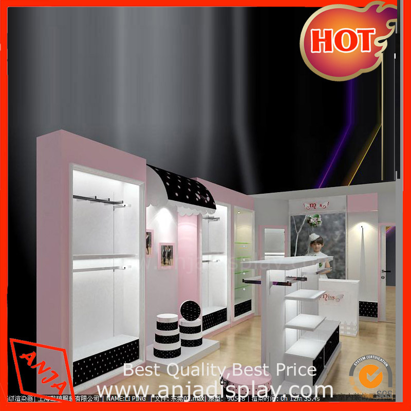 Fashion Cosmetic Store Shelf