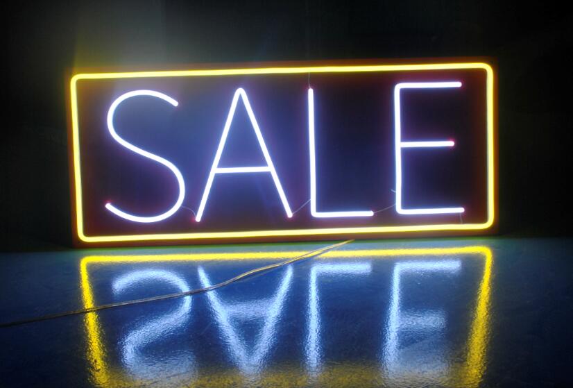 SALE LED LETER SIGN FRONT ILLUMINATED