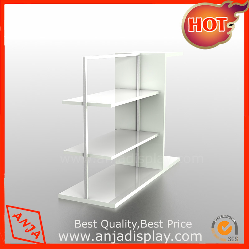 Wooden display shelf