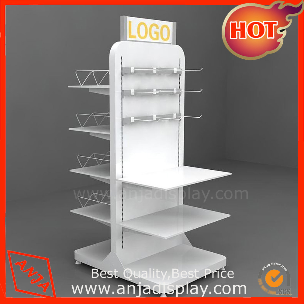 Shop Wooden Clothing Display Rack with Hook