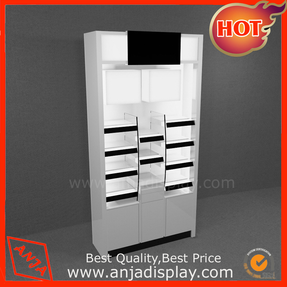 Wooden display counter