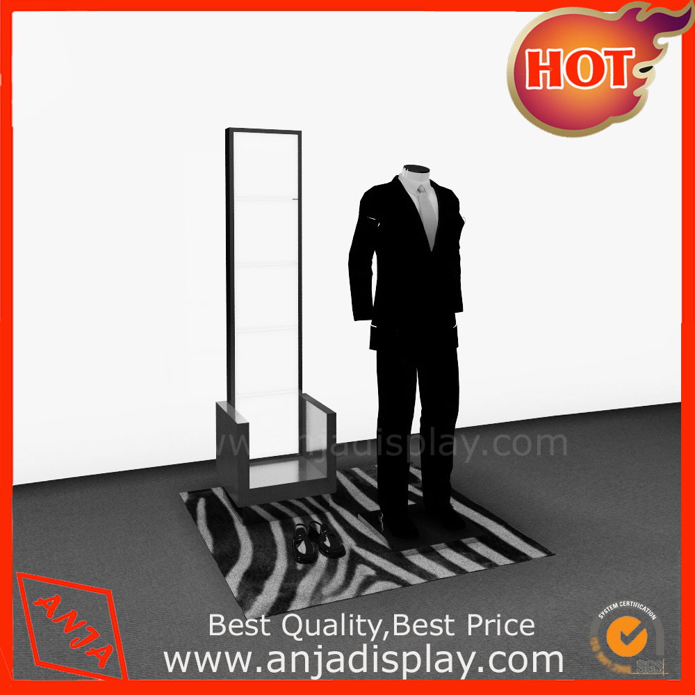 Metal display mirror