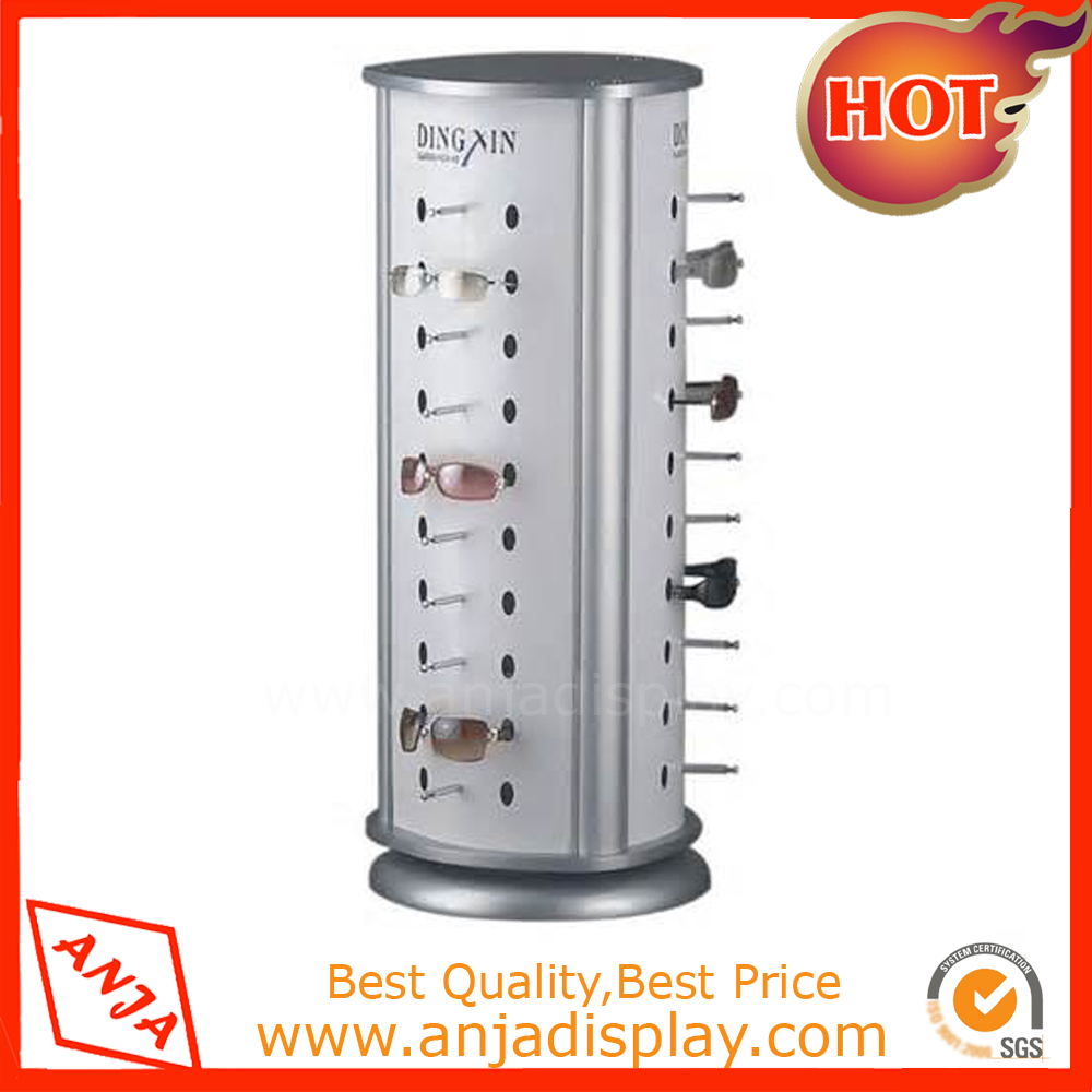 Metal Glasses Display Showcase