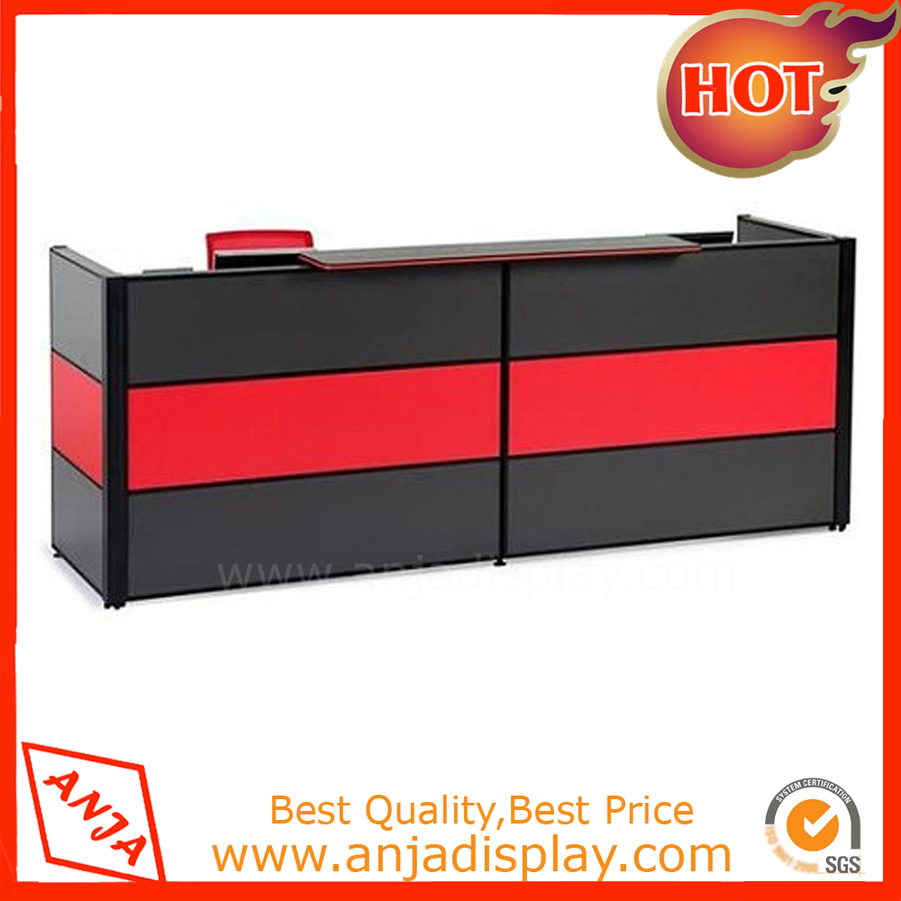 Wooden display counter