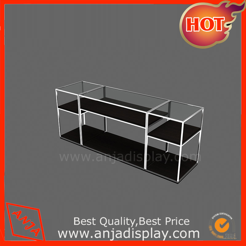 Metal display shelf