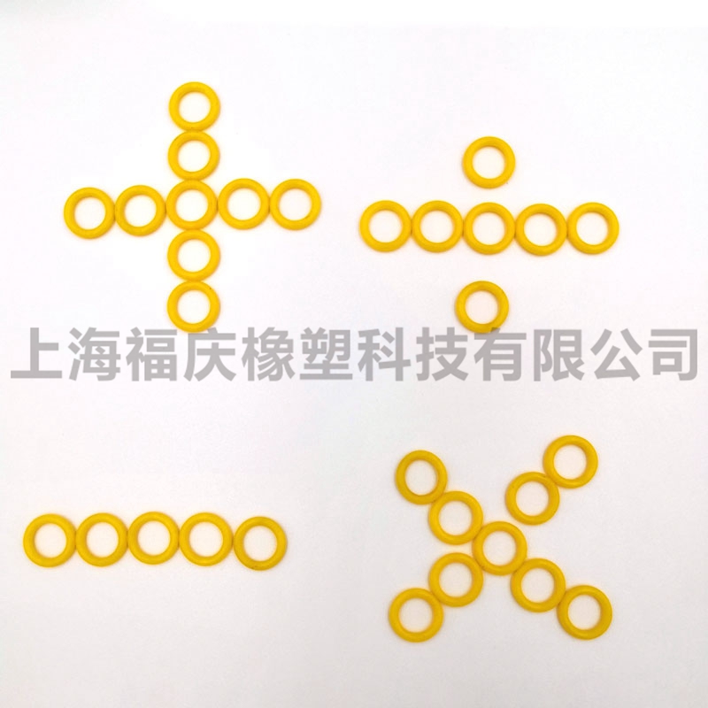 厂家直销彩色O型圈 硅胶阀门化工管道密封圈 可按需定制彩色O型圈