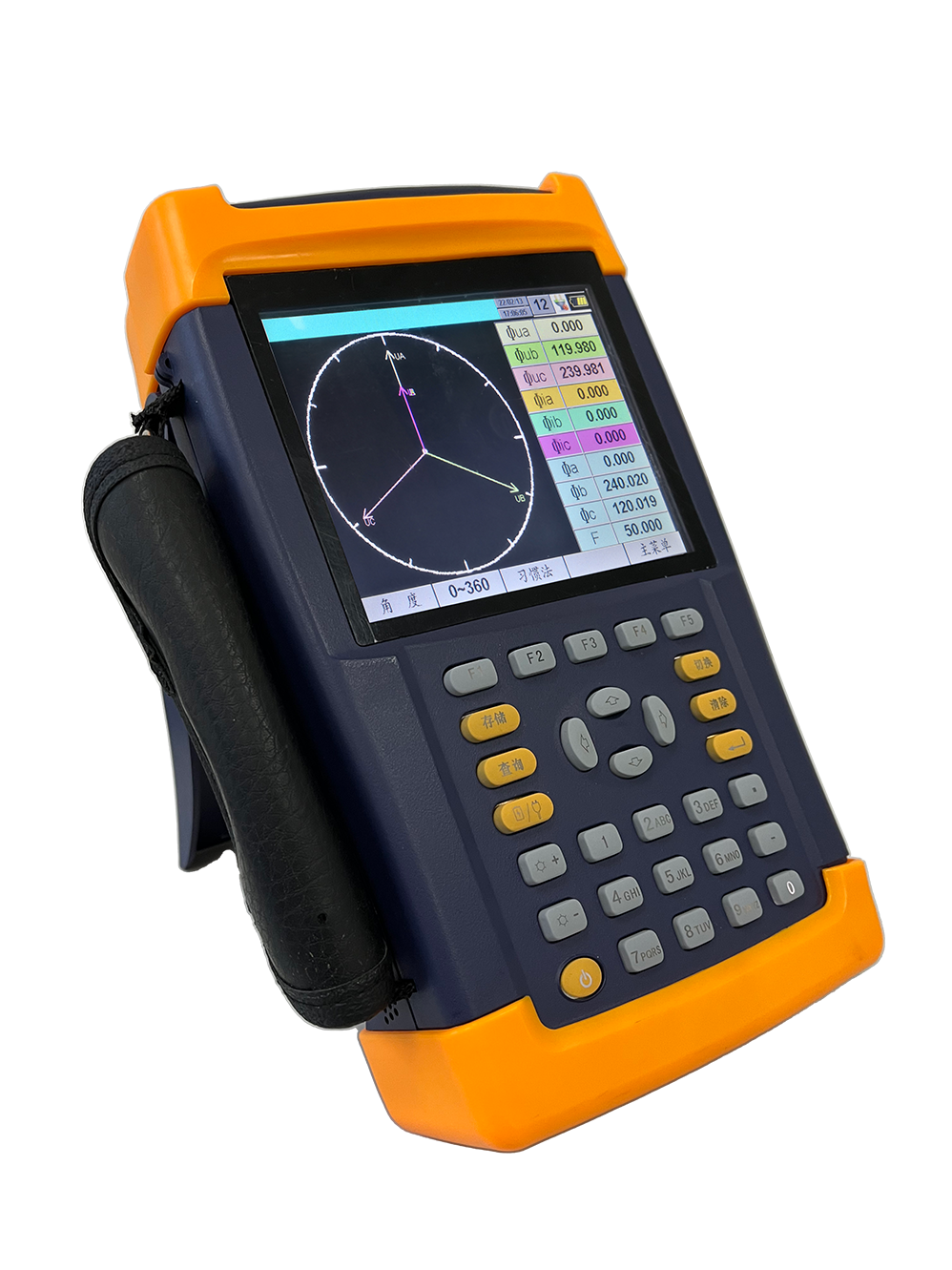 DK-45F1 掌上型三相钳形相位伏安表