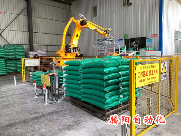 全自动码垛机器人特点参数及码垛模式介绍
