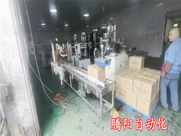箱装白酒升降协作码垛机器人