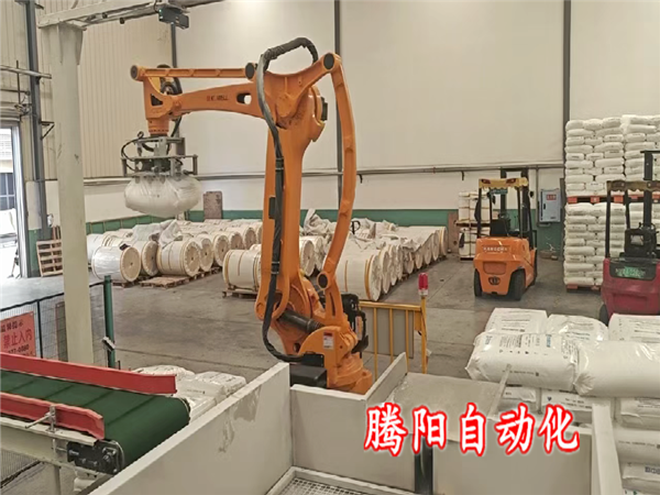 腾阳拆包投料机器人 腾阳拆包投料机器人