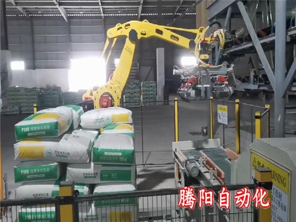 砂浆发那科码垛机器人减低了运作成本