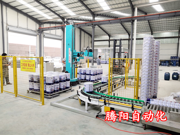 油漆桶立柱搬运码垛机器人