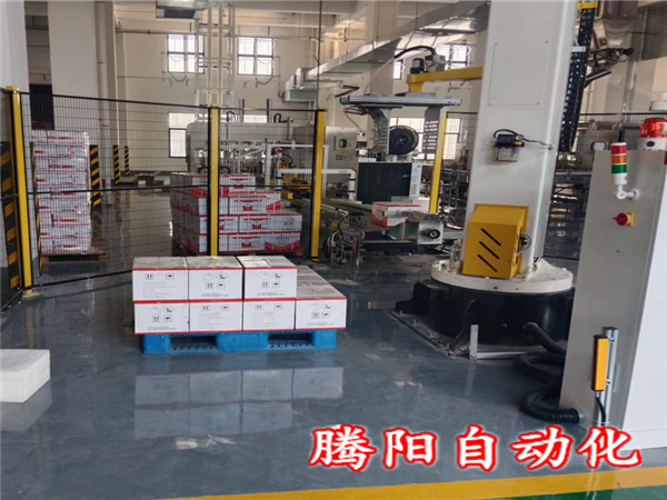 箱装填缝剂立柱码垛机器人