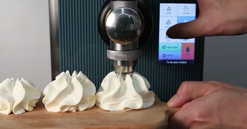 whipping cream machine