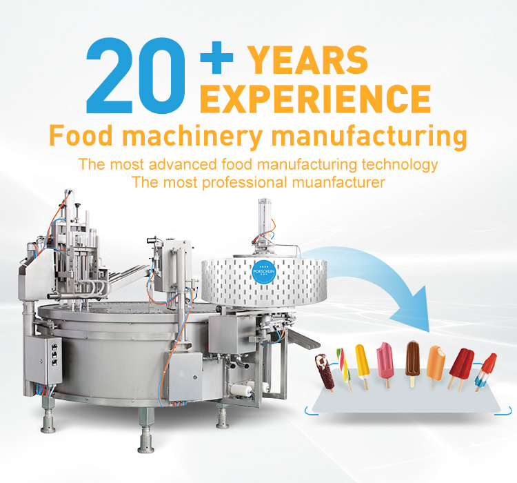 ice cream machine 20+ years' experience