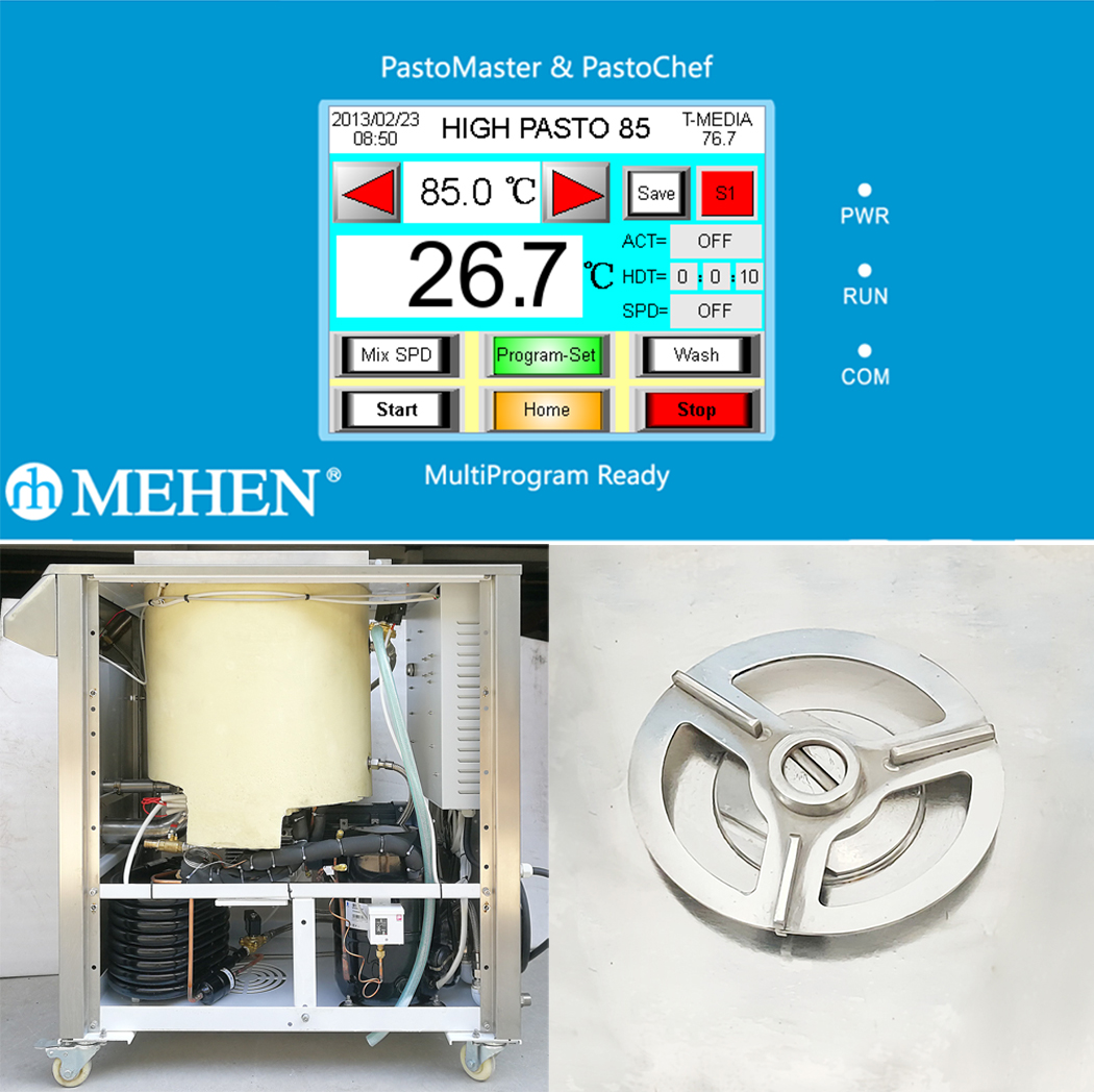 pasteurization/homogenization machine