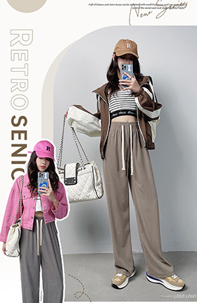 女装运动服休闲服套装服饰家居服裤子