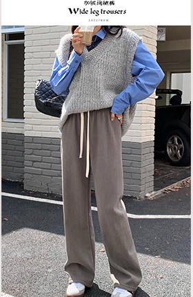 女装服饰休闲秋冬服装裤子加绒