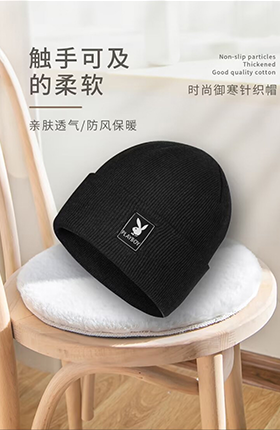 针织帽防风帽子棉帽