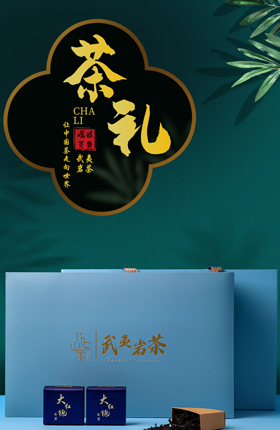 武夷岩茶茶叶礼品食品养生