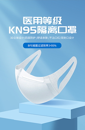 口罩医疗用品安全防护N95口罩医疗器械
