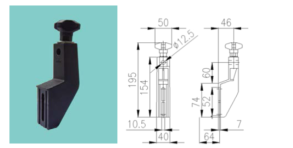 Guide rail brackets