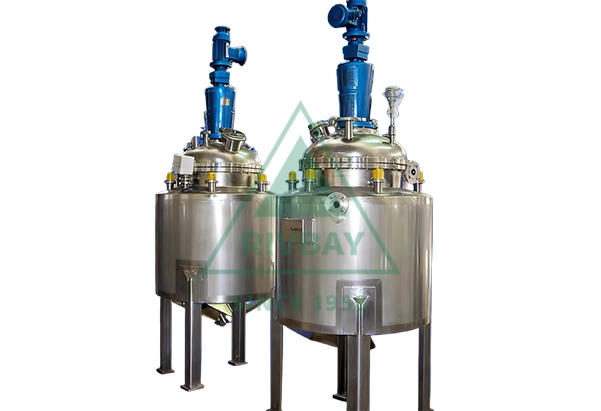 Stainless steel honeycomb jacketed reactor